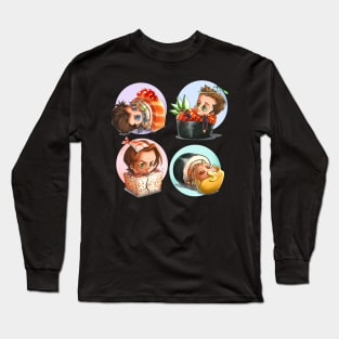 Team Free Will 2.0 Sushis Long Sleeve T-Shirt